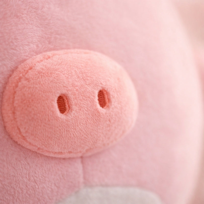 SnuggleNest Round Piglet Plush Toy — Modern Quality for Kids