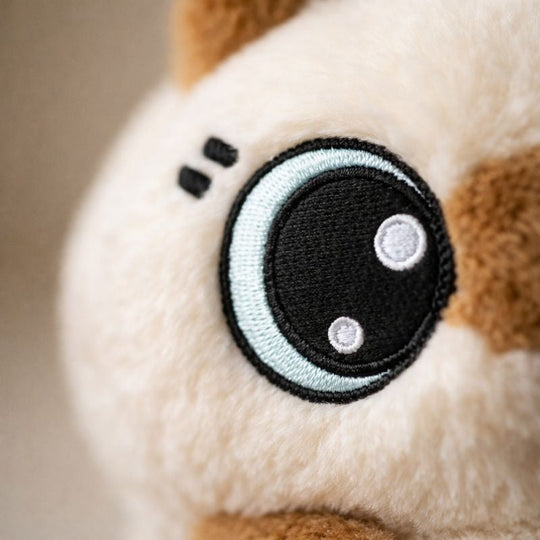 LunaSoft Siamese Cat Plush Toy - Modern Quality for Kids