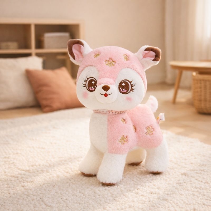 Elodie Gentle Deer Plush Toy — Modern Calming Quality