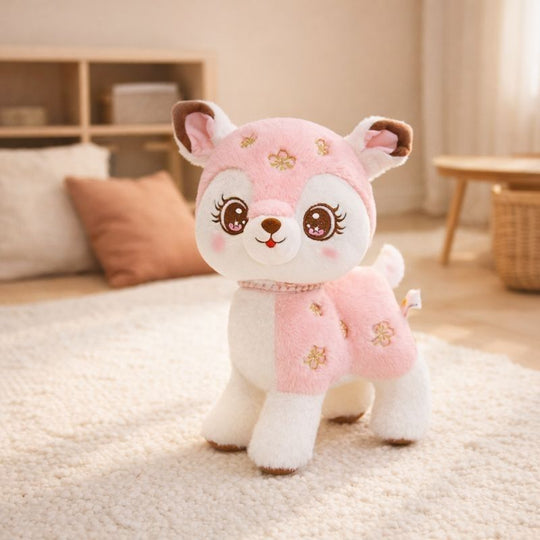 Elodie Gentle Deer Plush Toy — Modern Calming Quality