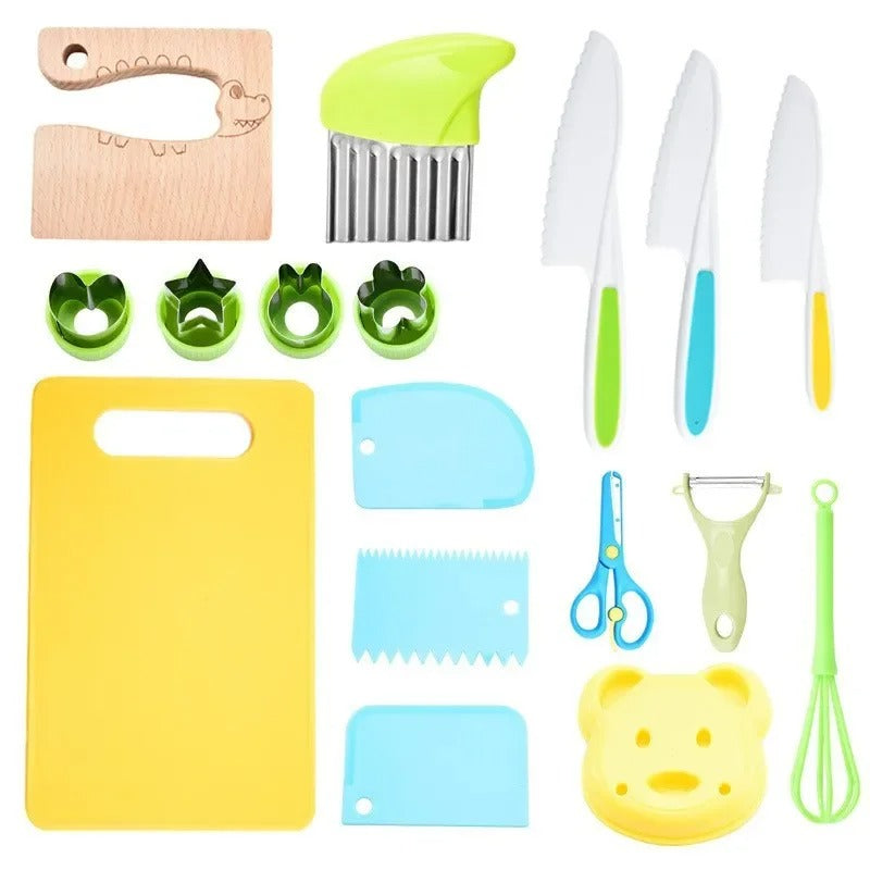 Little Chef Kids Kitchen Play Set — Safe & Cozy Cooking Play