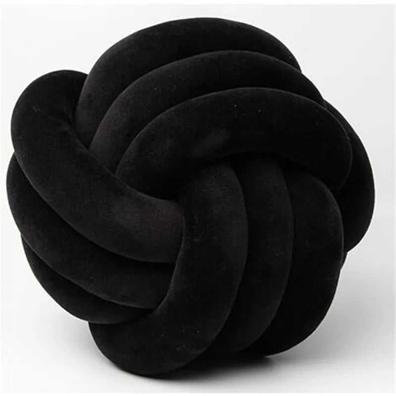 Plush Knot Pillow — Soft Huggable Cushion | 9" / 11"