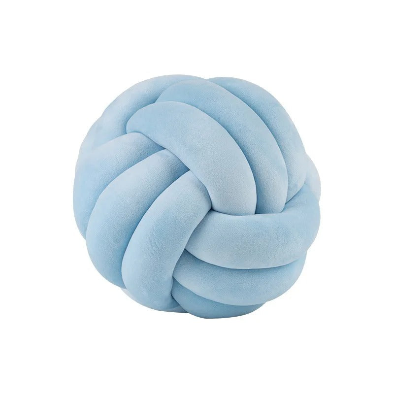 Plush Knot Pillow — Soft Huggable Cushion | 9" / 11"