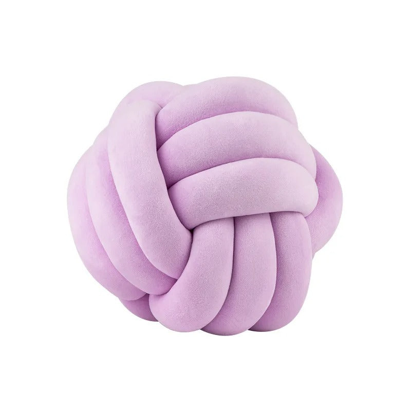 Plush Knot Pillow — Soft Huggable Cushion | 9" / 11"