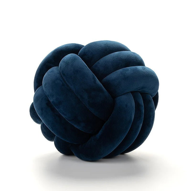 Plush Knot Pillow — Soft Huggable Cushion | 9" / 11"