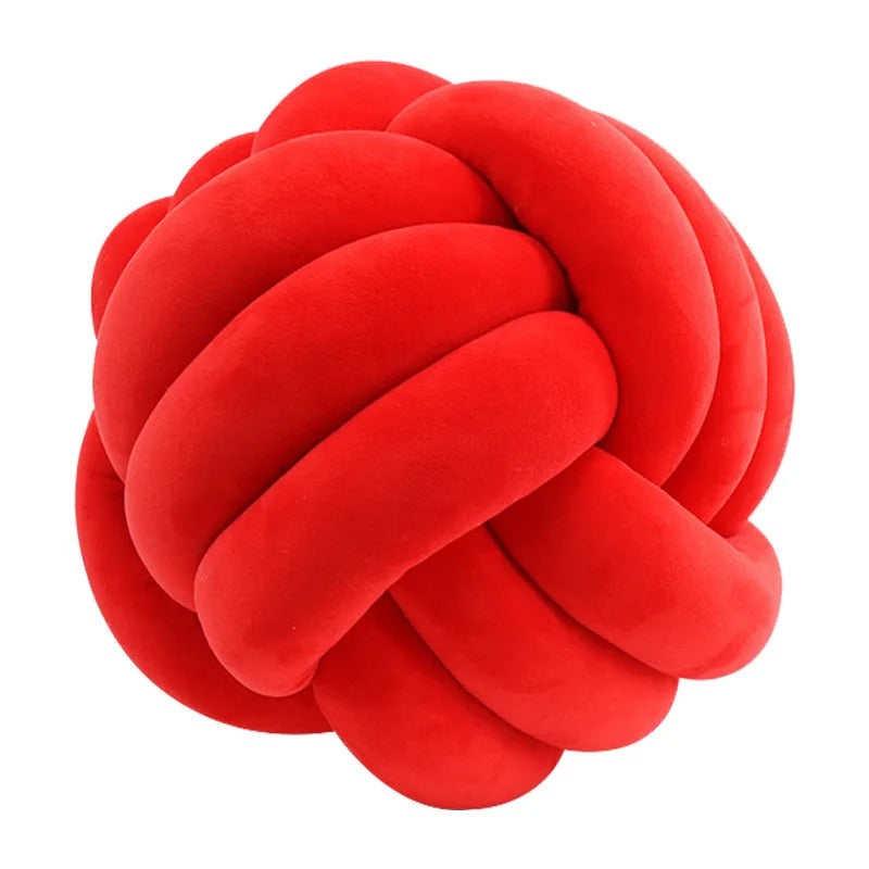 Plush Knot Pillow — Soft Huggable Cushion | 9" / 11"