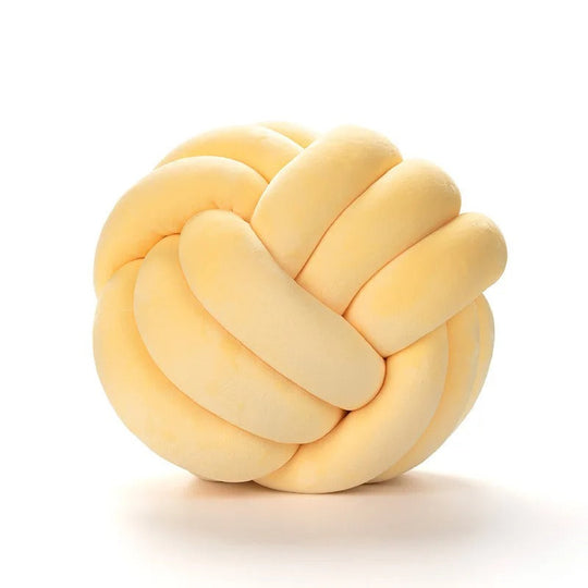 Plush Knot Pillow — Soft Huggable Cushion | 9" / 11"