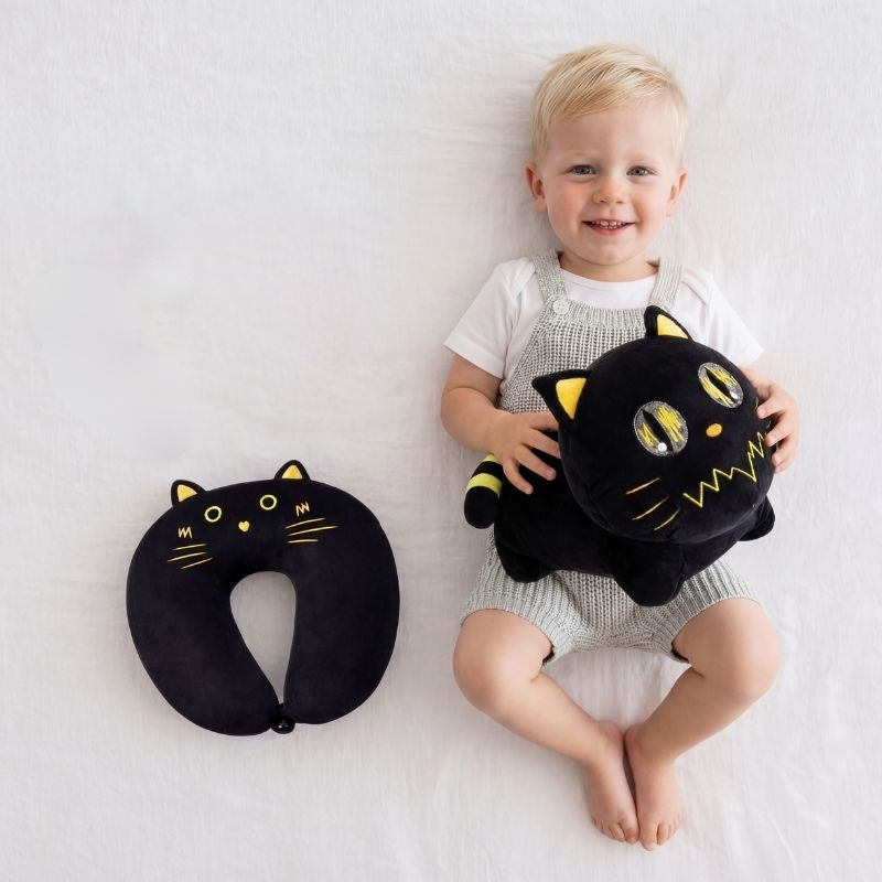 Cicimi LunaFold Cat Plush Toy — Modern Quality for Kids