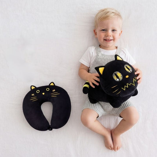 Cicimi LunaFold Cat Plush Toy — Modern Quality for Kids