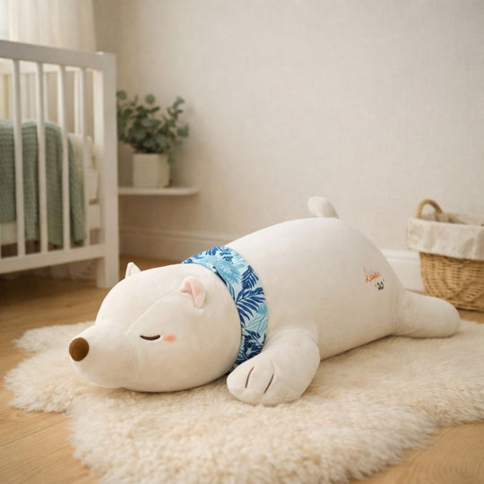 Marcela Lazy Bear Cuddle Plush Toy — Clean Modern Quality