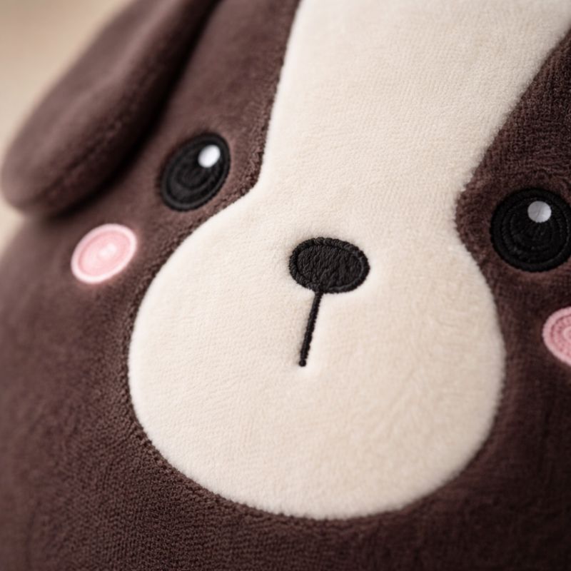 Snuggle Pup Round Plush Toy — Baby Plush Toy Calm Quality