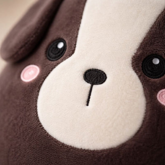 Snuggle Pup Round Plush Toy — Baby Plush Toy Calm Quality
