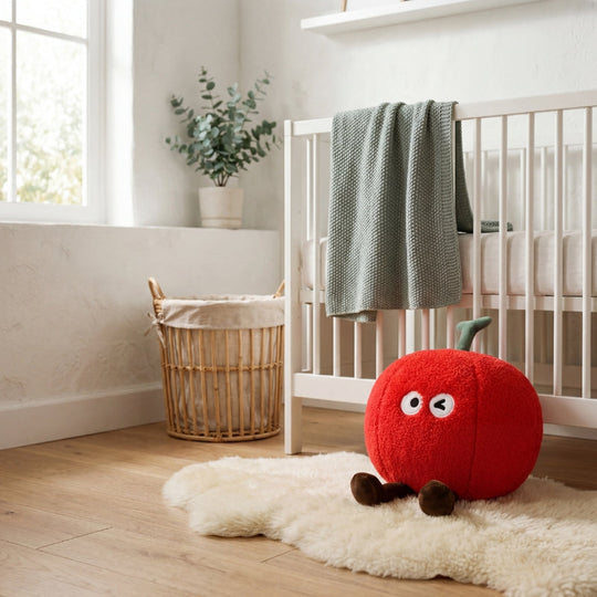 WinkBerry Cherry Plush Toy — Clean Comforting Cuddle Buddy