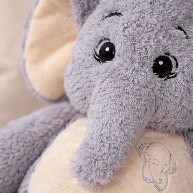 MellowTrunk Baby Elephant Plush Toy — Clean Calming Quality for Kids