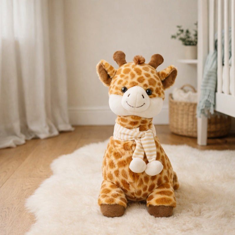 SavannaSnug Giraffe Plush Toy — Soft Comfort for Kids