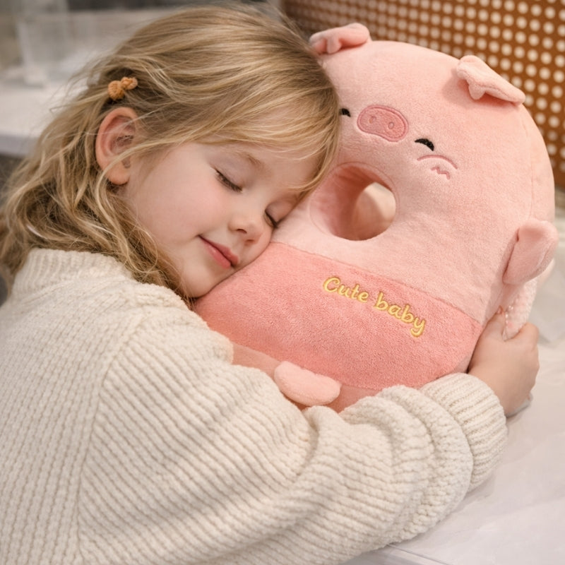 SnugglePig Donut Plush Pillow Toy — Clean Calming Quality