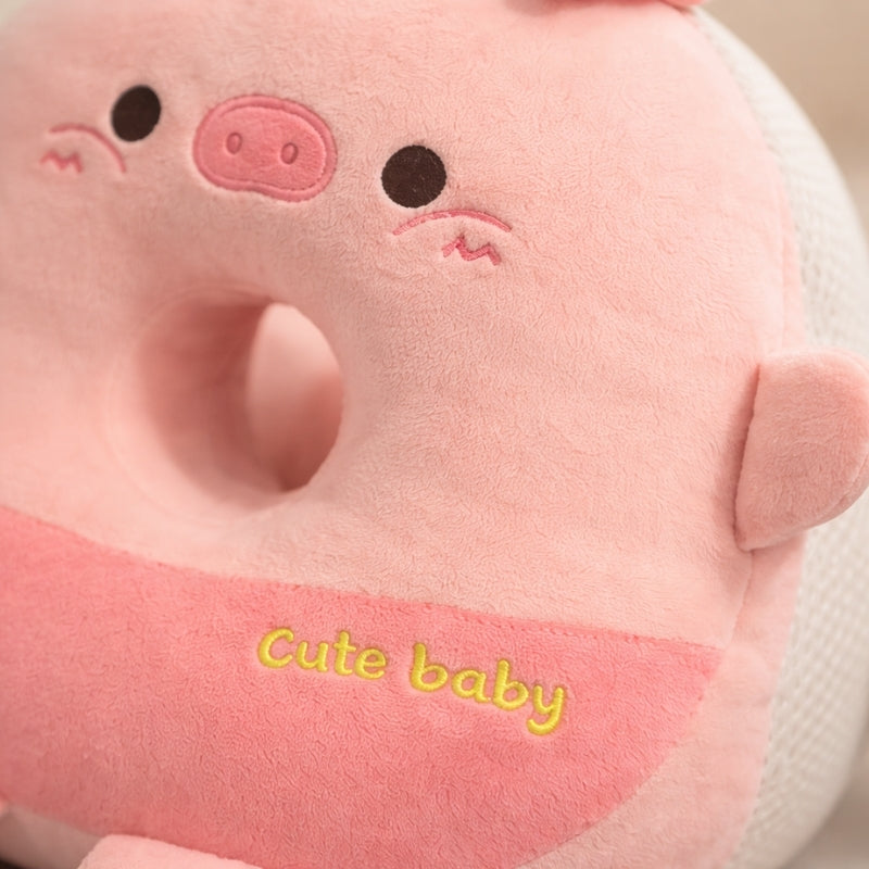 SnugglePig Donut Plush Pillow Toy — Clean Calming Quality