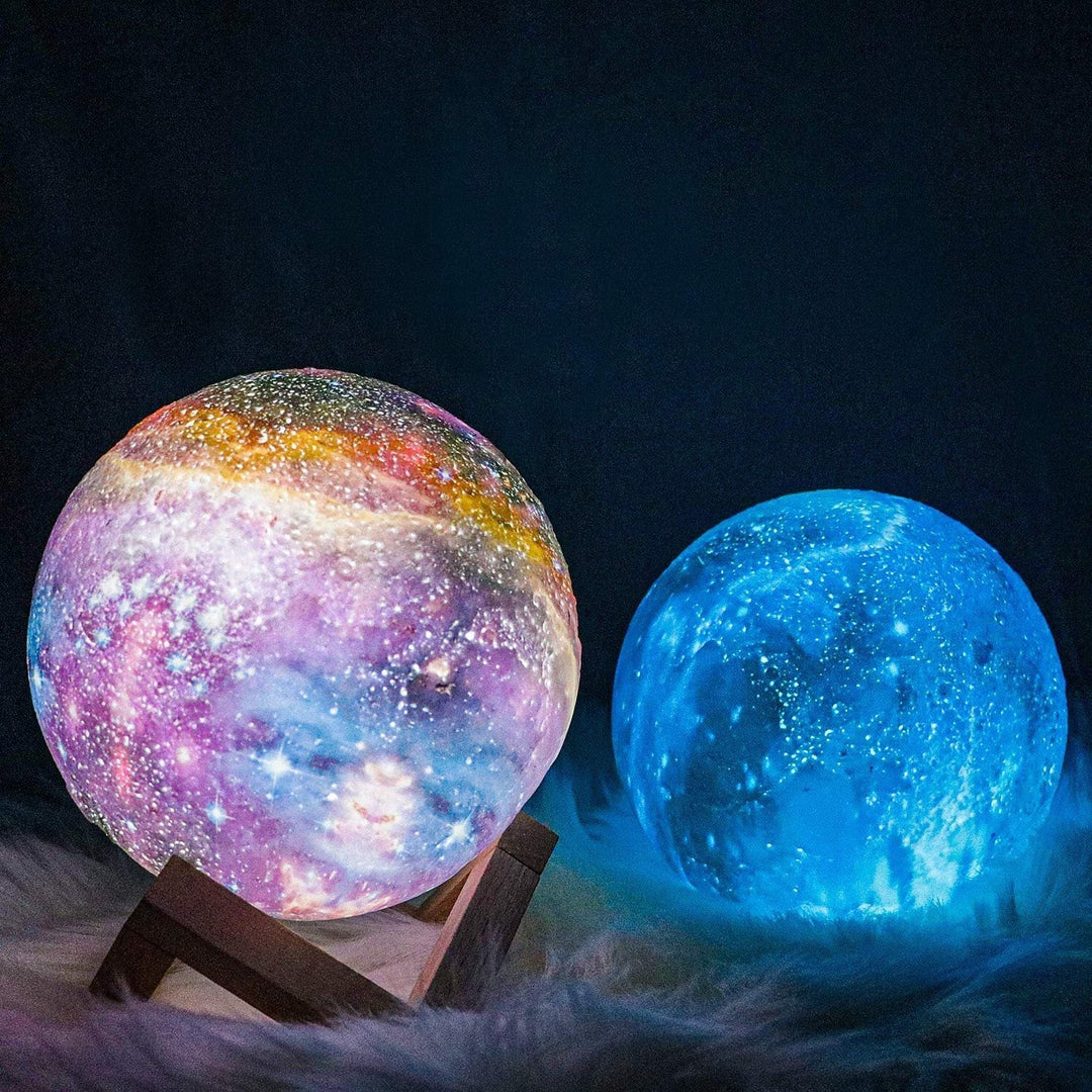 DreamGlow Orbit Night Light Projector — Kids Star Lamp Calm Sleep