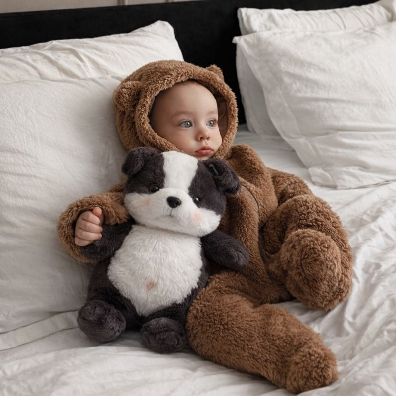 Clean Snuggle Puppy Plush Toy for Kids — Calming Quantity Friend