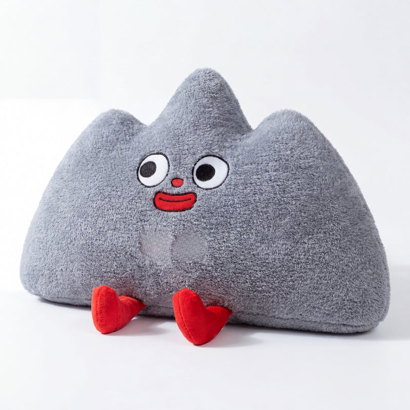 Alpine Snooze Mountain Plush Pillow Toy — Modern Qualityfor Kids