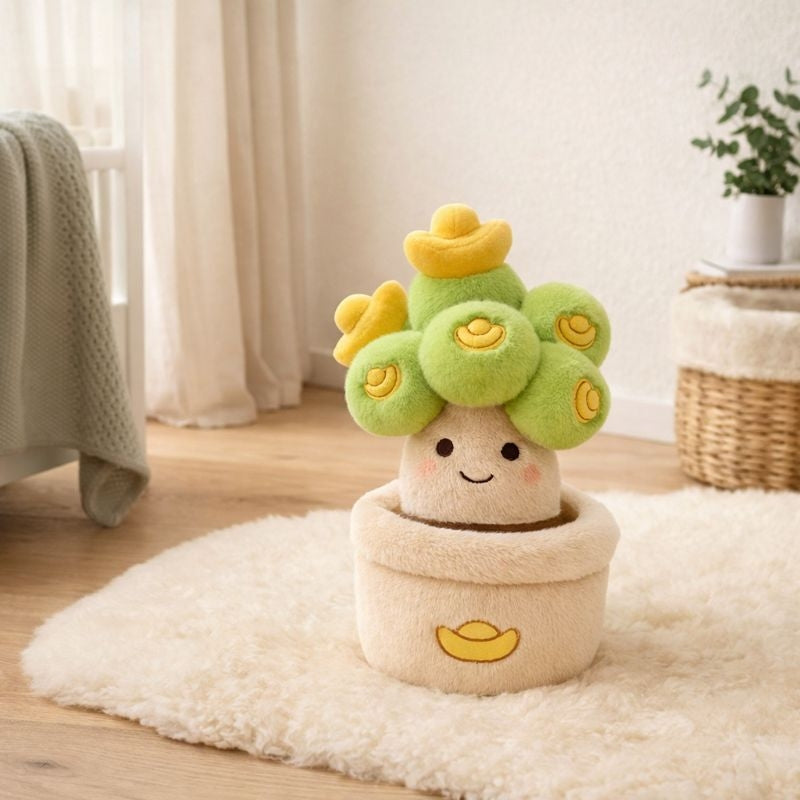 Money Tree Plush Toy Kids CleanToy — Calm Modern Quality