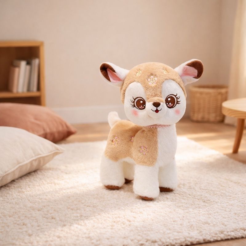 Willow Deer Plush Toy - Baby Plush Toy Comfort Cuddle Companion