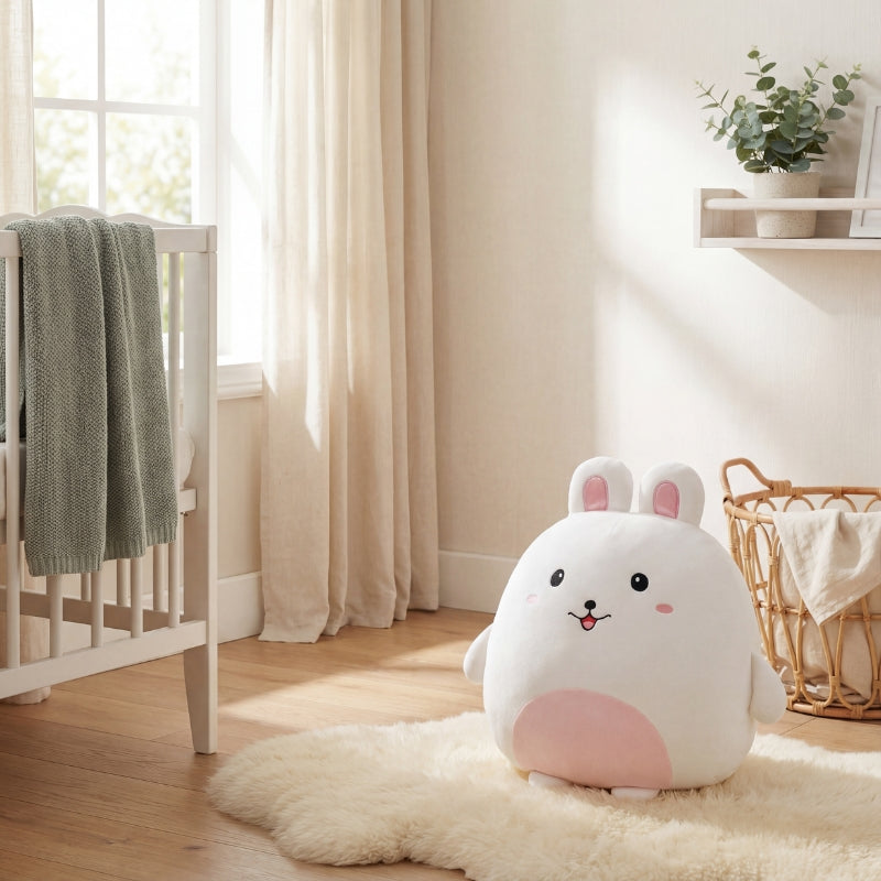SnuggleHaven Bunny Plush Toy — Stuffed Bunny for Clean Quality