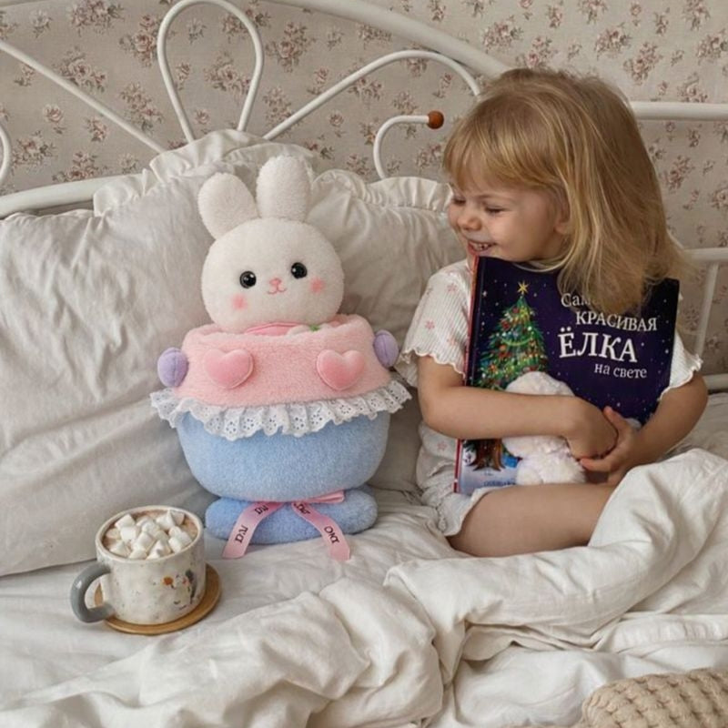 Lullora Bloom Bunny Plush Toy — Modern Quality Companion