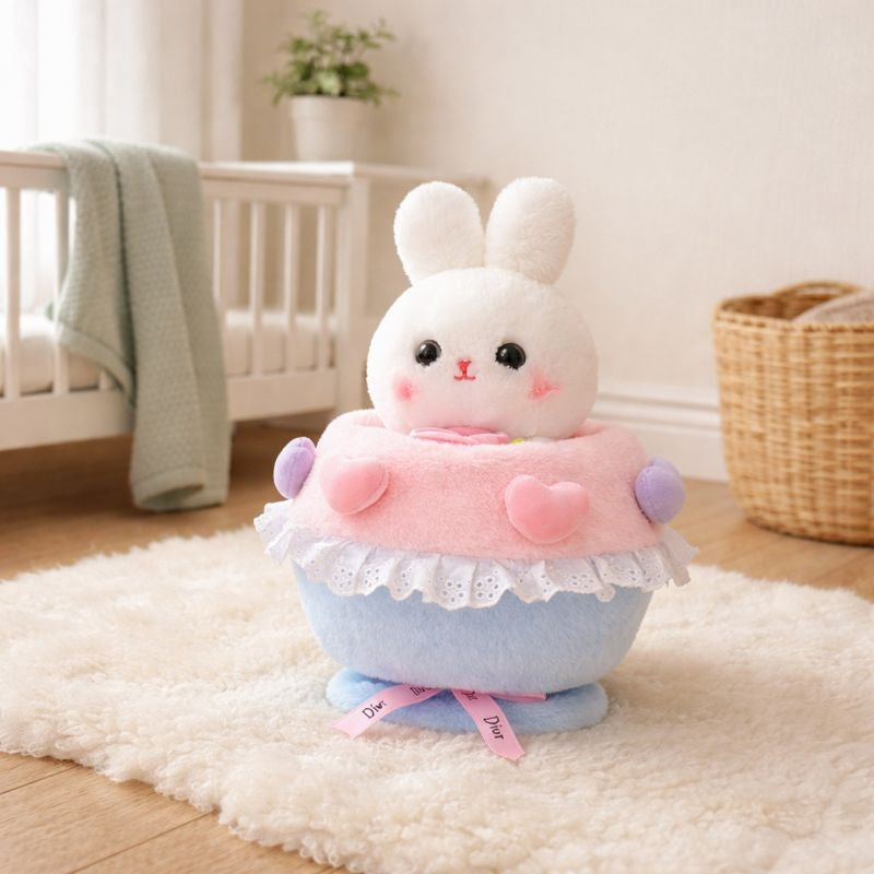 Lullora Bloom Bunny Plush Toy — Modern Quality Companion