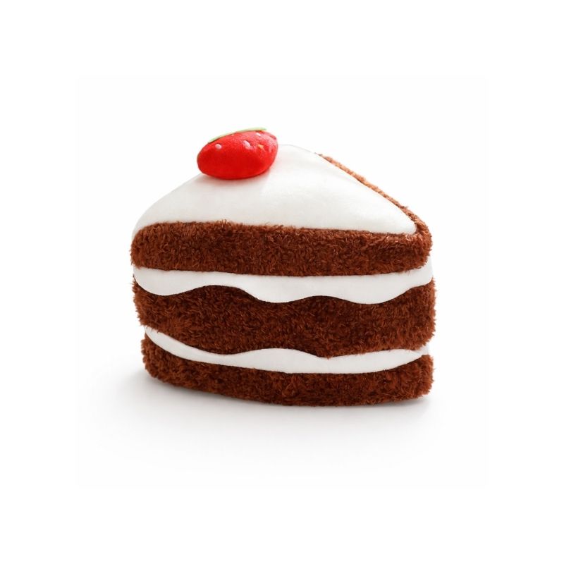 Cake Slice Plush Toy for Kids — Clean Modern Calming Quality