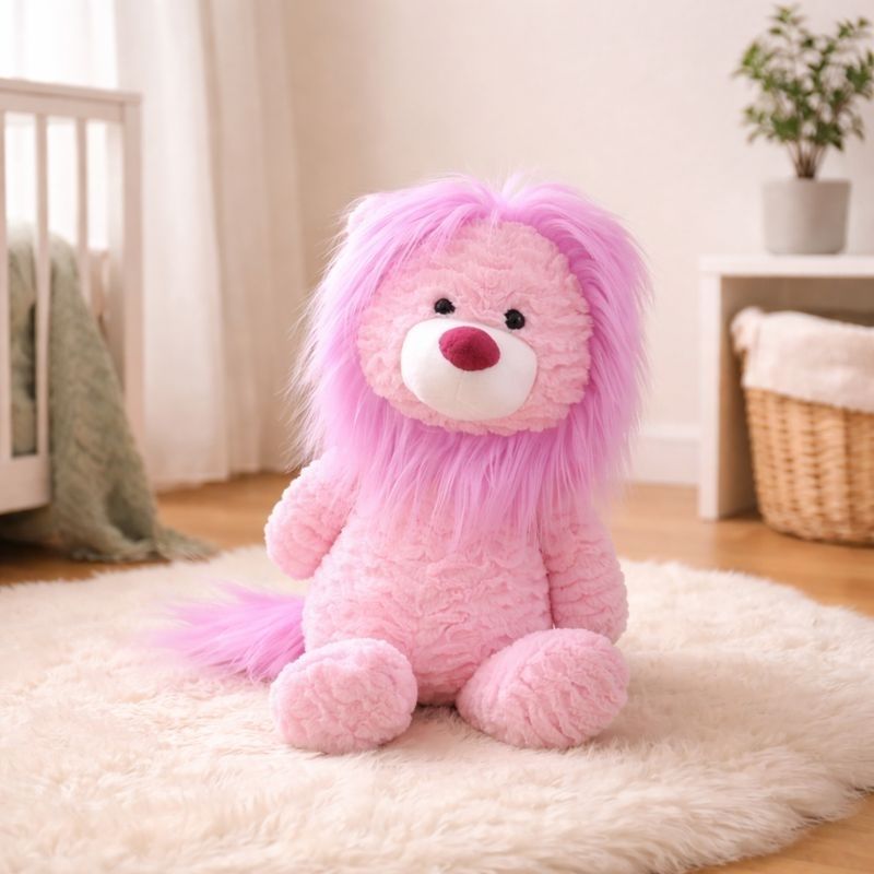 Liora Gentle Lion Kids Plush Toy — Modern Calming Quality