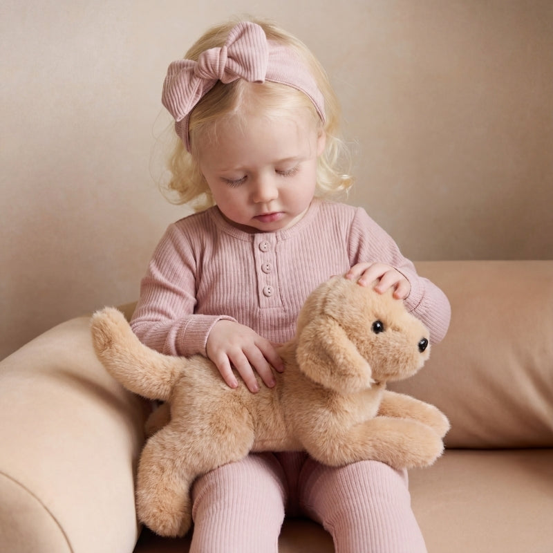 CuddlePup Plush Dog Toy — Clean Quality for Kids