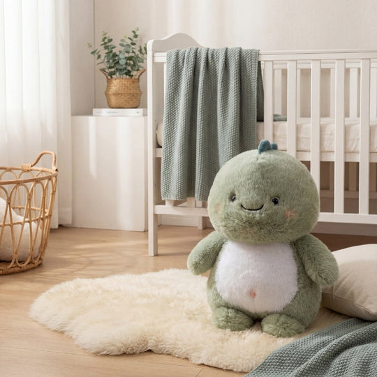 Ophelia Snuggle Dino Plush Toy Baby Dinosaur — Calming Quality Buddy