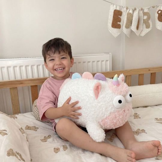 LunaGlow Unicorn Plush Toy — Clean Quality for Kids