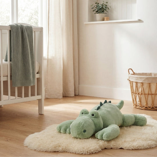 Crocodile Cuddle Plush Toy — Calming Quality