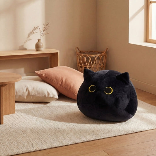 Moonlit Purr Pal Cat Plush Toy — Clean Calming Quality