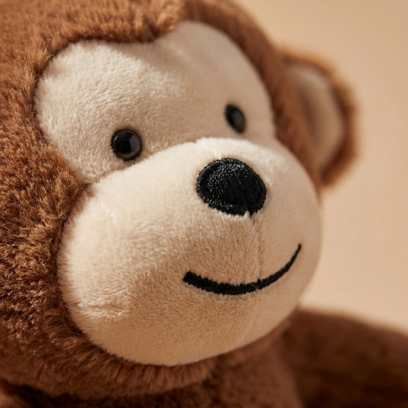 CozyCoco Companion Monkey Plush Toy — Comforting Cuddle Friend