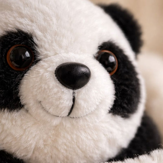 SnuggleNest Panda Plush Toy - Clean Baby Comfort Companion