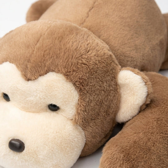 Lazy Monkey Cuddle Plush Toy — Clean Quality for Kids