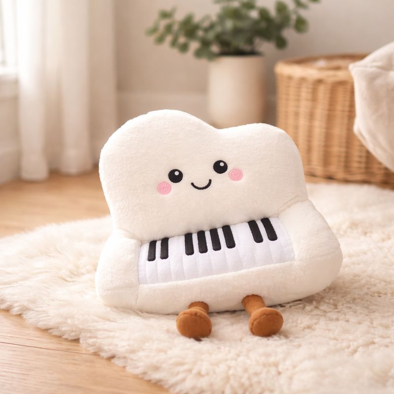Pernilla Musical Piano Plush Toy — Clean Plush Toy for Calming Quality