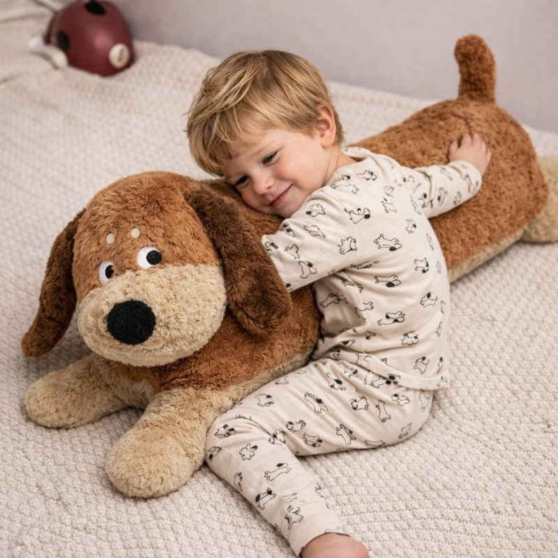 PiloSoft Dachshund Plush Pillow — Modern Quality for Kids