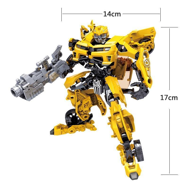 RoboRacer 2-in-1 Transforming Robot Car Toy – Kids Creative Play Fun