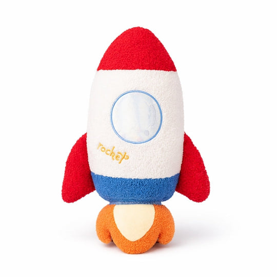 StarVoyage Rocket Plush Toy - Modern, Calming Quality for Kids