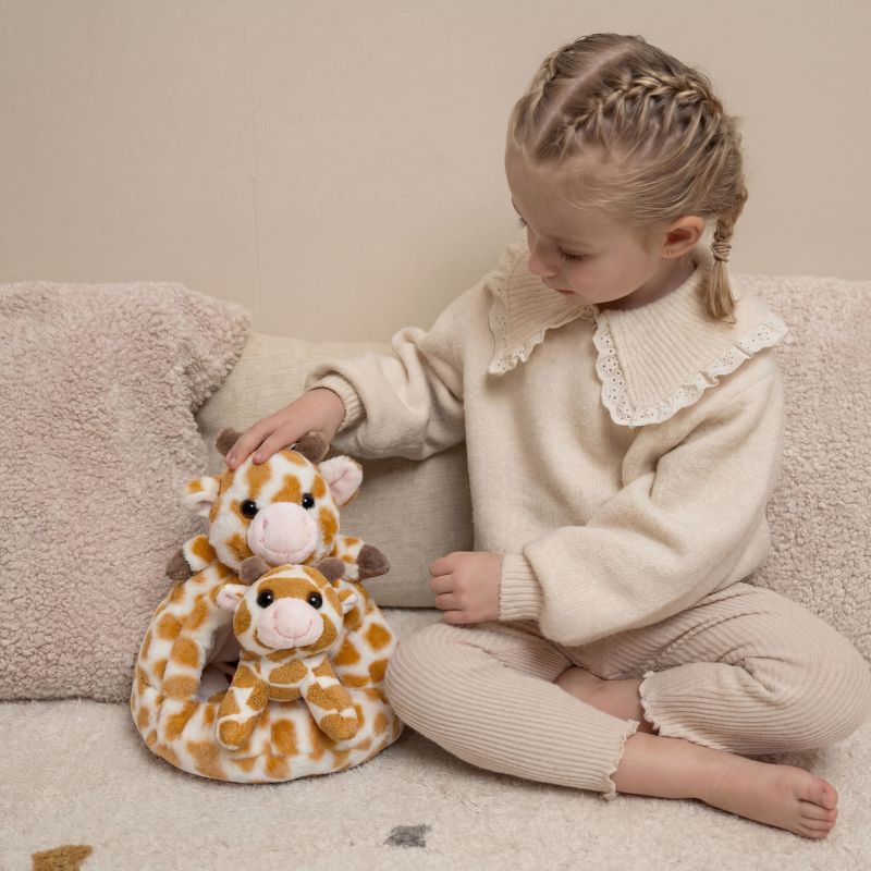 Cozy Safari Giraffe Plush Toy — Kids Comfort Soft Companion
