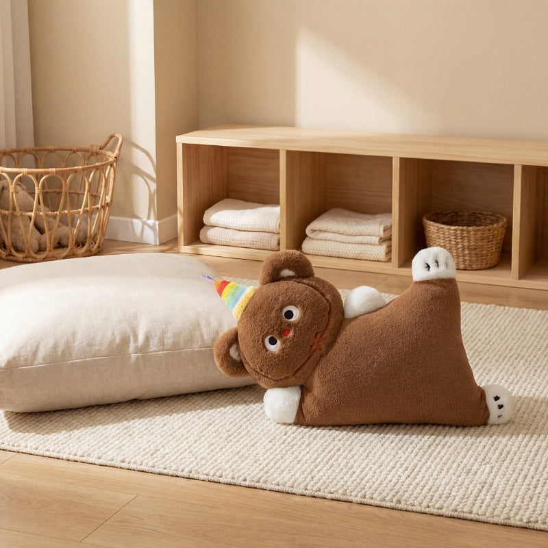 Roman Birthday Bear Cuddle Plush Toy – Clean Quality for Kids
