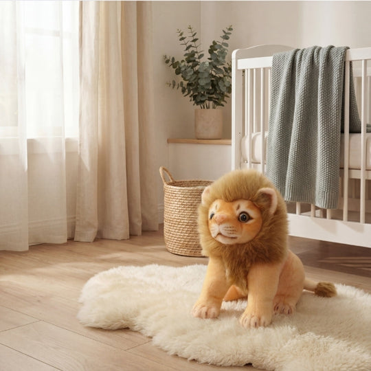SnugglePals Lion Plush Toy Baby Soft Toy — Calming Quality