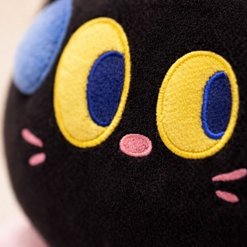 SnugglePaws Cat Plush Toy with Blanket — Modern Quality for Kids