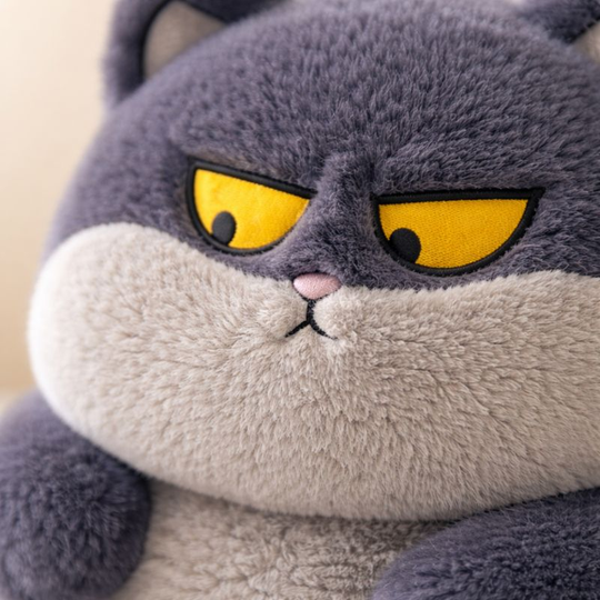 Salomé Pouty Cat Kids Plush Toy — Calming Modern Quality Buddy
