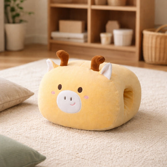SnuggleBreeze Deer Hand Warmer Plush Toy — Modern Warmth Comfort
