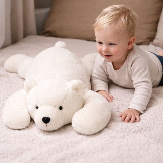 SleepyCloud Bear Plush Toy Teddy Bear — Calming Quality Companion
